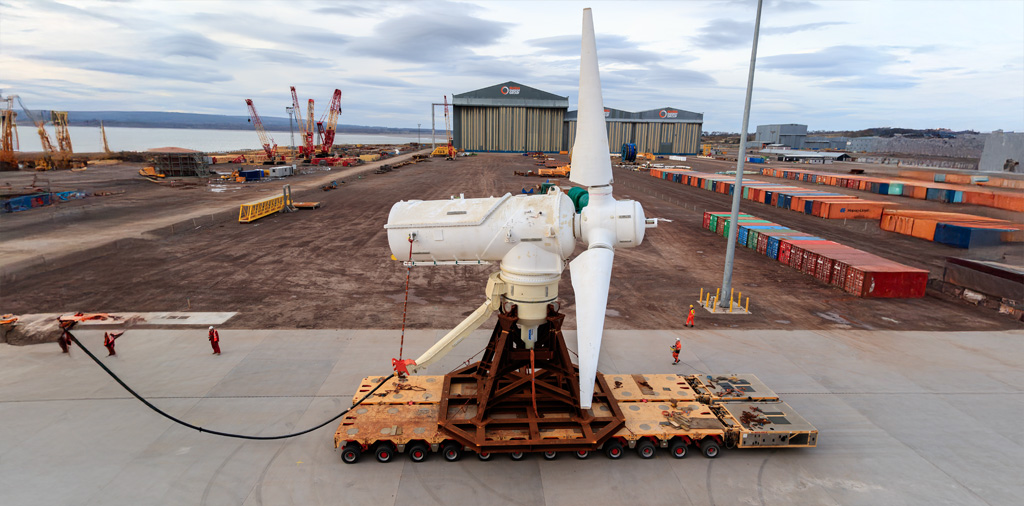 Time-Critical Air Freight Delivery of Wind Turbine Components from Lisbon to Nigg
